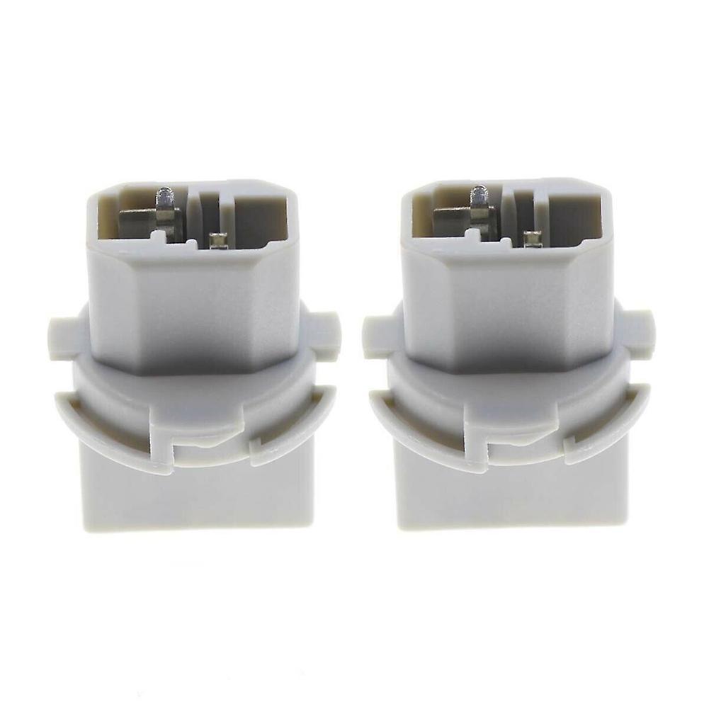 2 Pcs 7443 Bulb Socket Female Adapter for Brake Lights