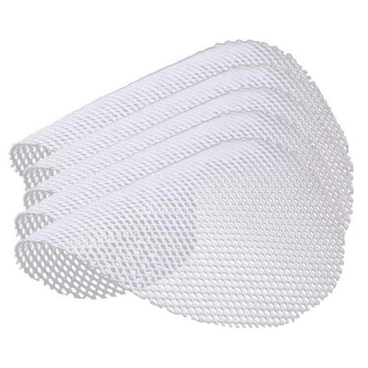 5 Pcs Silicone Steamer Mesh Mats, Reusable Non-stick Round 40cm