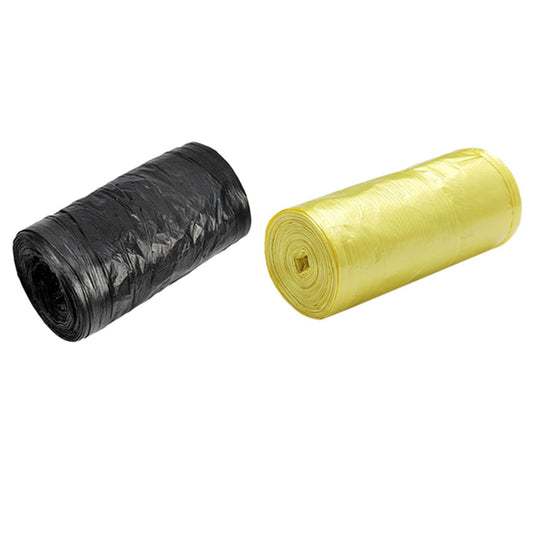 1 Rolls 50 X 46 Cm Garbage Bags Single Color Thick Plastic Bag Black