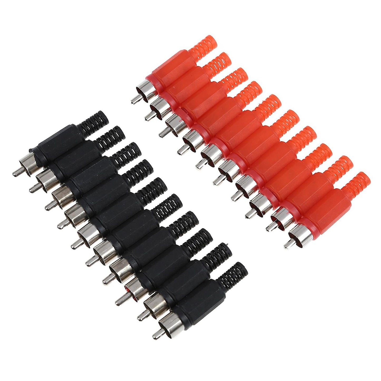 Jack Panel Mount Rca Female Socket Connectors Adapter 20pcs