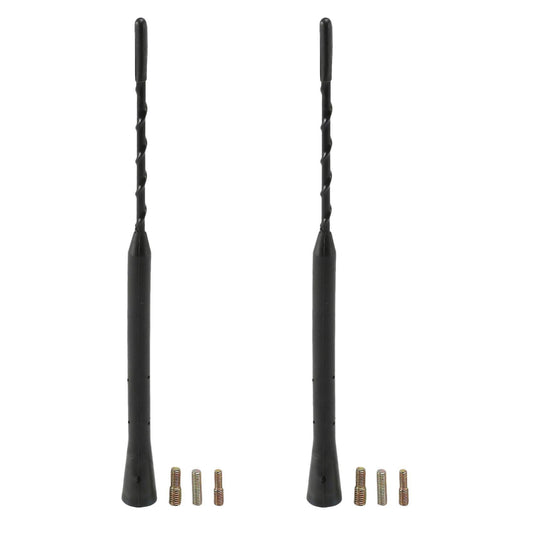 2x Car Radlo Flexible Anti Noise Bee-sting Aerial Air Arial Antenna
