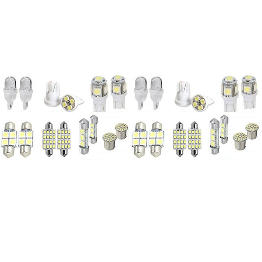 28pcs Led Interior Package Kit for T10 36mm Map License Plate Lights