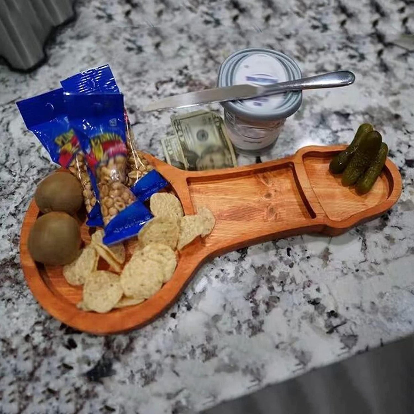 Aperitif Boards, Cutlery Kitchen Wine Meat Cheese Platter 9.45in