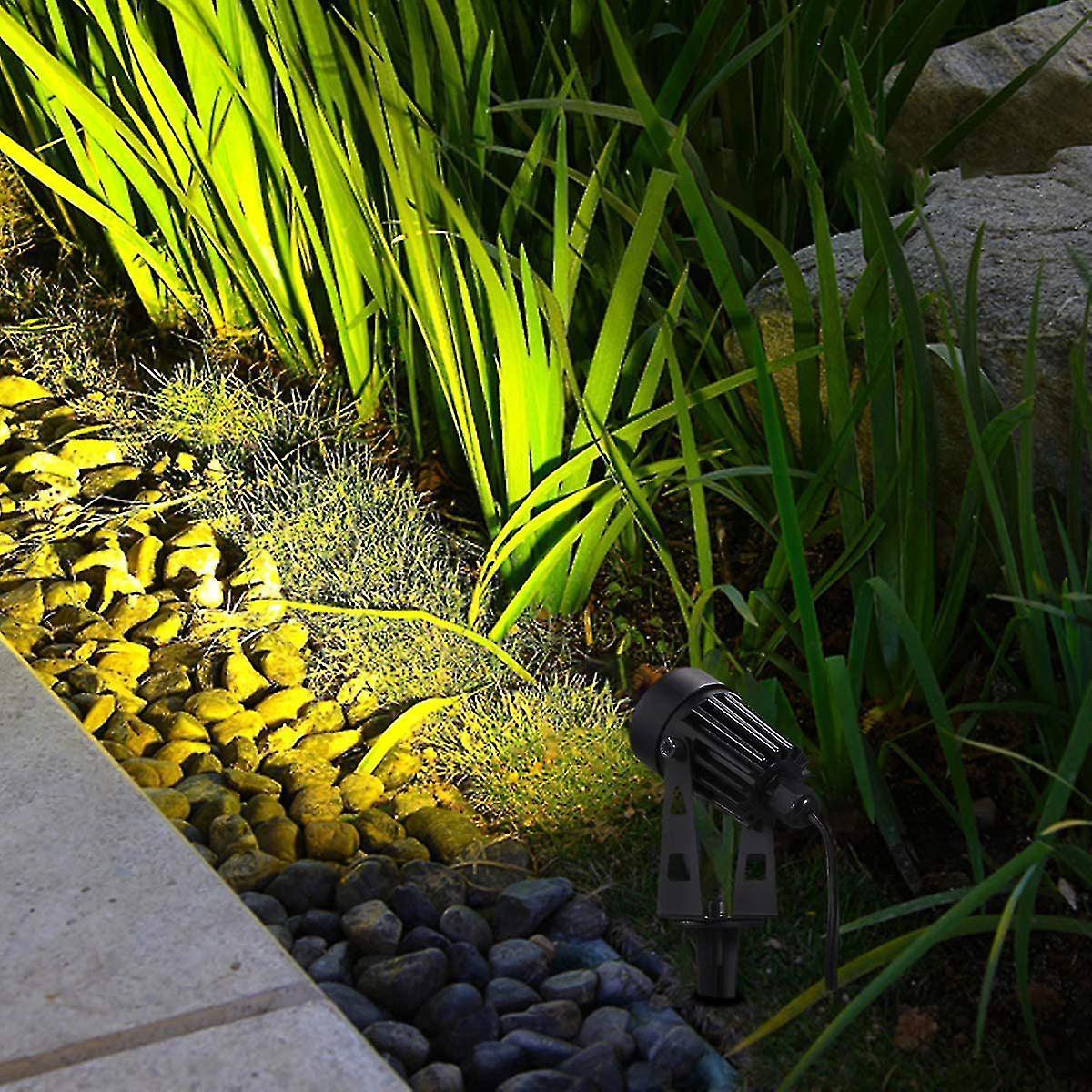 10 Speed Brightness Adjustment Led Garden Light Eu Plug