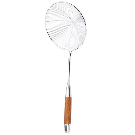 304 Stainless Steel Drain Spoon Kitchen Deep-fried Colander, 450mm