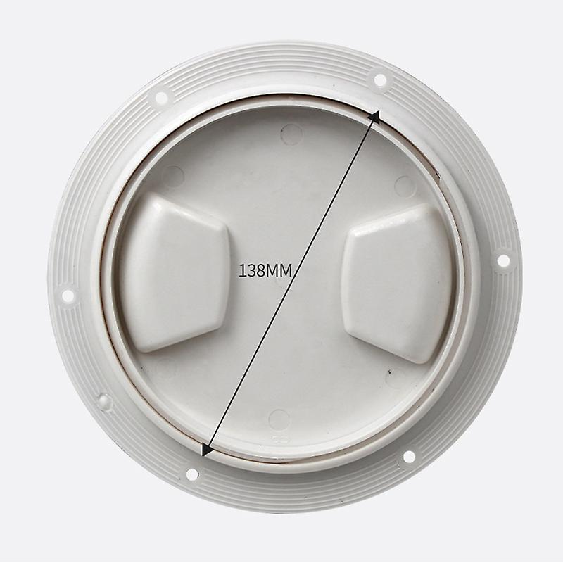 Deck Plate Hatch Marine Boat Yacht Detachable Cover Abs-5 Inch