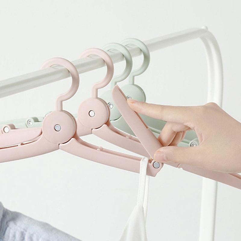 Portable Folding Hanger Multi-functional Travel Hanger -blue-gray