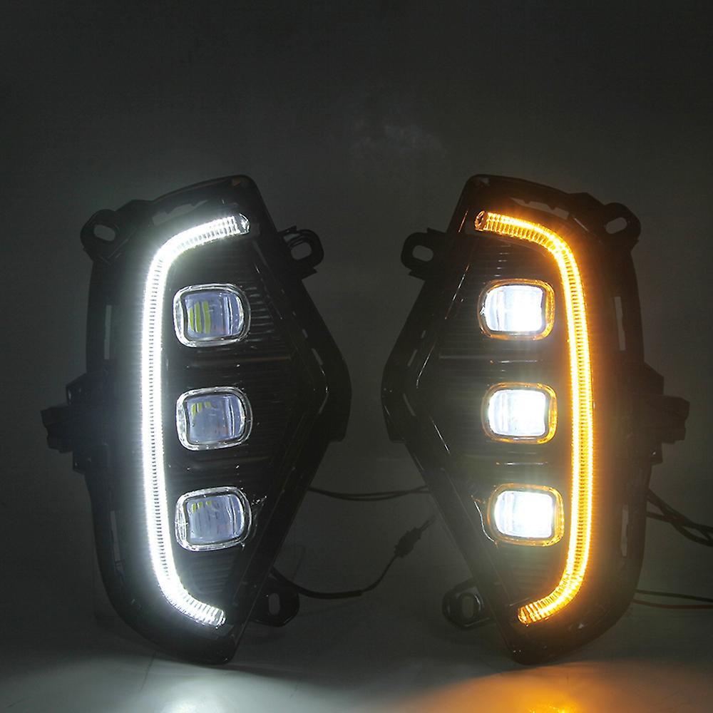 Led Daytime Running Light for Toyota Rav4 2019 Turn Signal Light 12v