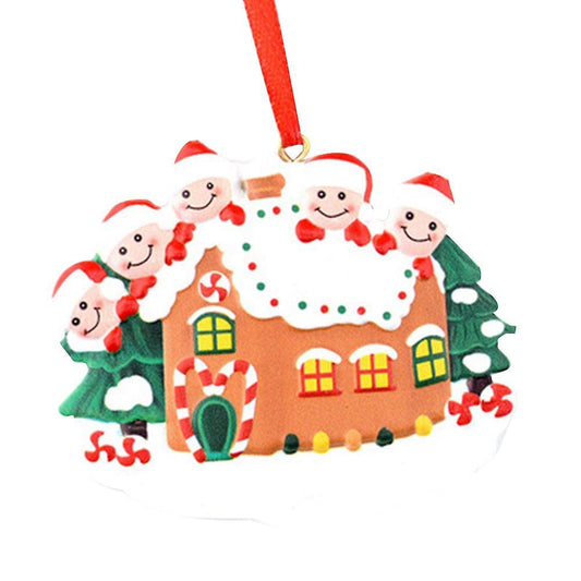 Christmas Tree Ornaments House Home Decoration Christmas Tree Pendant