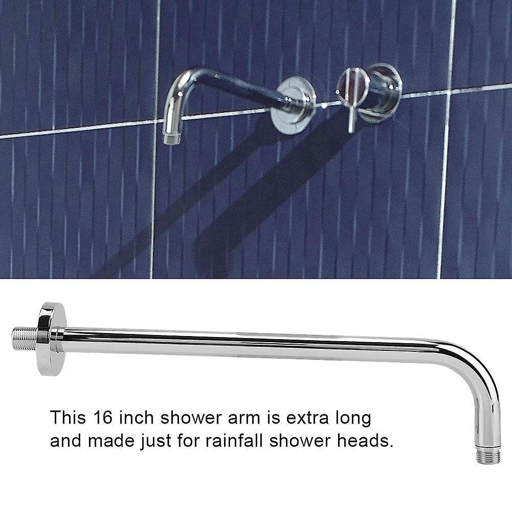 Shower Arm Wall-mounted Extension Rod Stainless Steel Shower