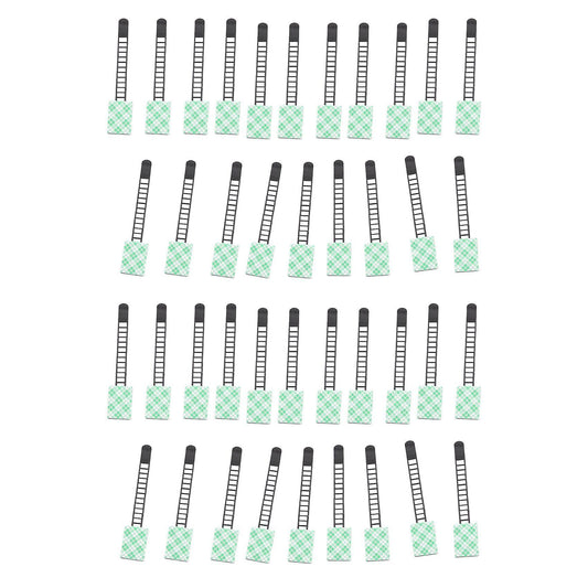 40x Verstellbare Kabelhalter Set , Mit Klebstoff Gesicherte Unterlage