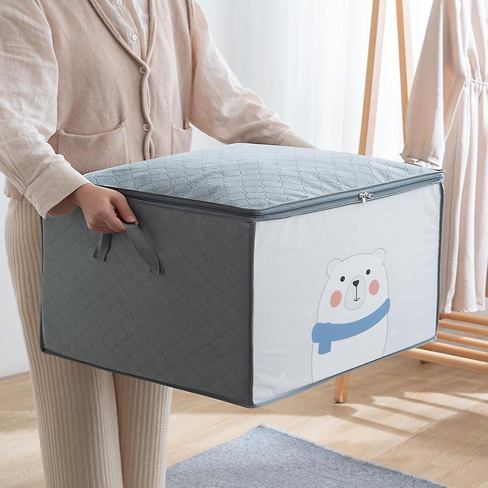 Clothes Organizer Storage Bag Cartoon Portable Box Accessories A