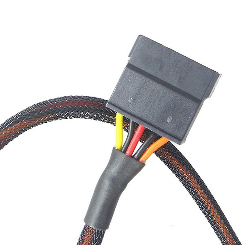 2pcs 6pin to 15pin X2 Sata Power Cable Cord for Dell 3650 3653 3655