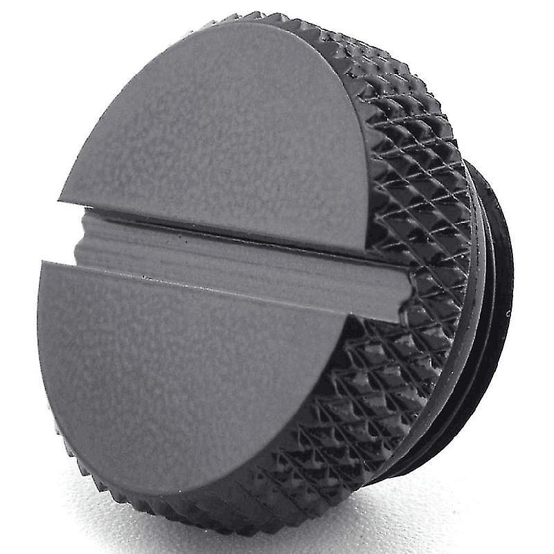 4-pack G1/4 Inch Plug Fitting with Coin Slot for Pc Water Cooling