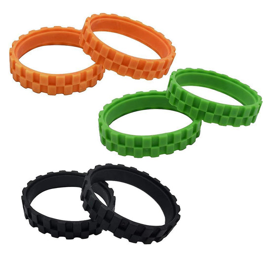 6pcs Tires for Irobot Roomba Wheels Series 500, 600,700, 800