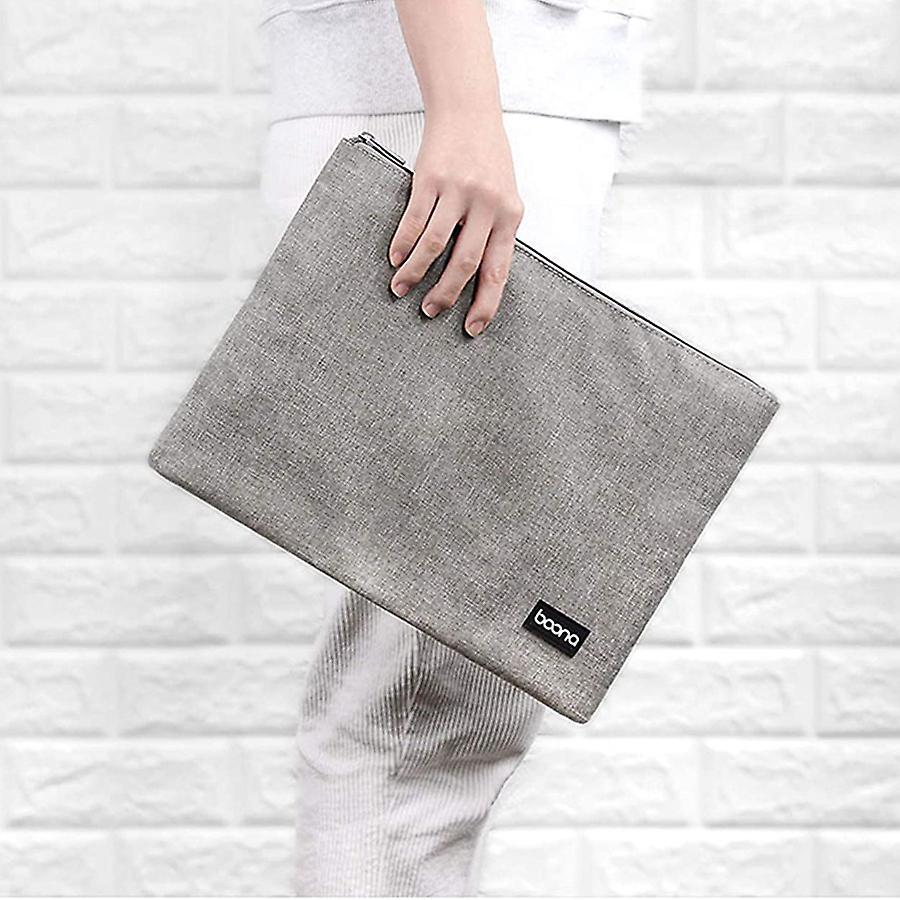 Baona Oxford Waterproof Document Bag, A4 Letter Size Document Holder