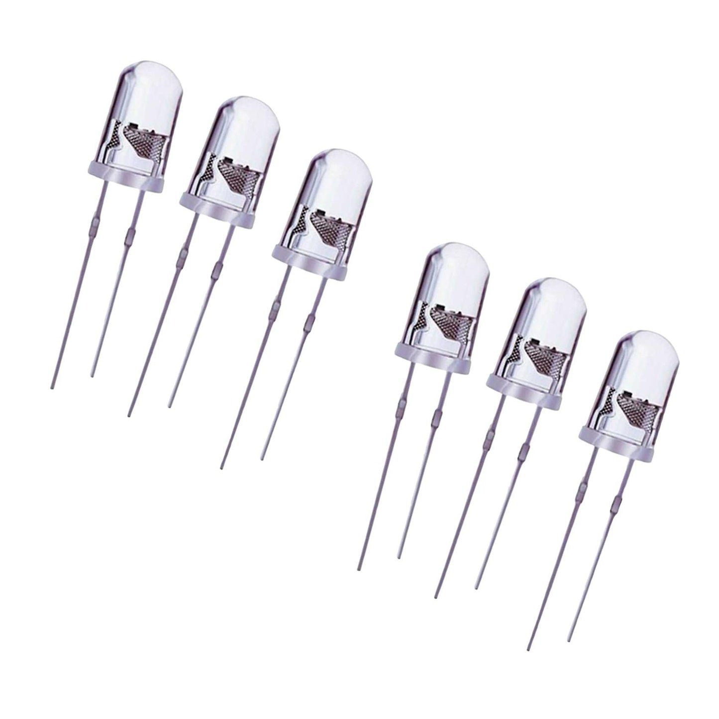 100pcs 5mm Round Purple Uv Led Diode Super Bright Purple Color