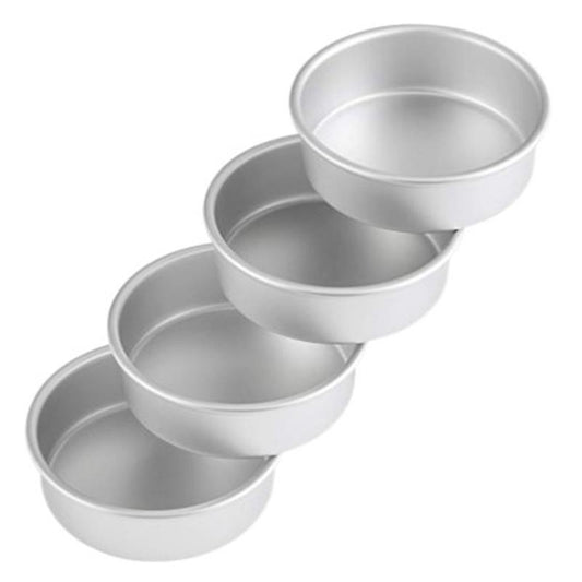 4 Inch Small Cake Pan Set Of 4, Baking Round Cake Pans Tins Bakeware