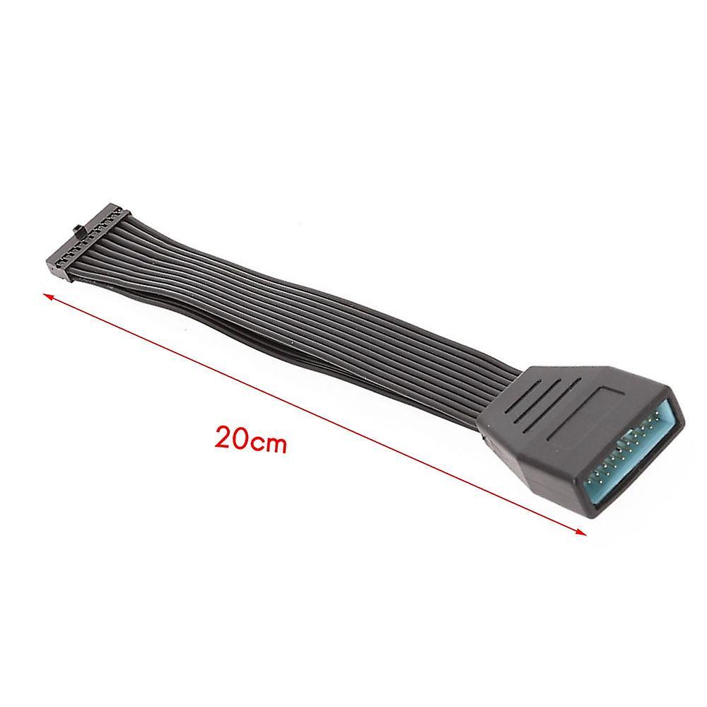 Usb 3.0 20p/19p Male Extension Conversion Connecting Cable