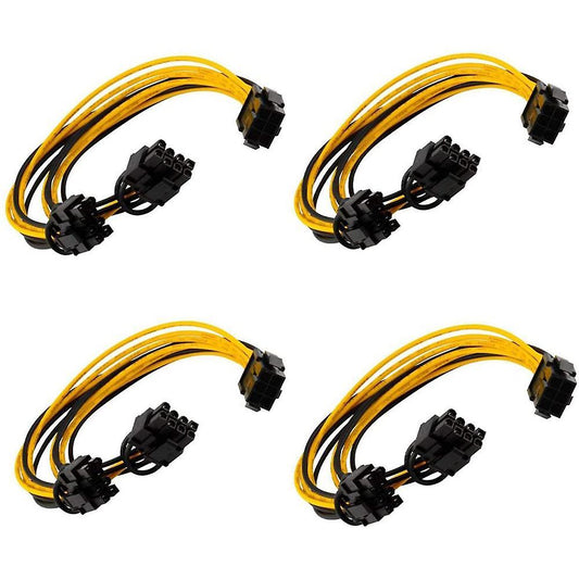 6 Pin Pcie to 2 X Pcie 8 (6+2) Pin Motherboard Graphics Video Card