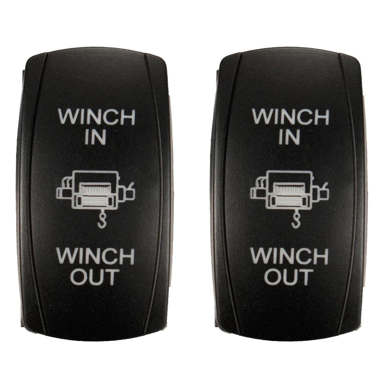 7 Pin Momentary Rocker Switch 12v On-off-on Led Light Red