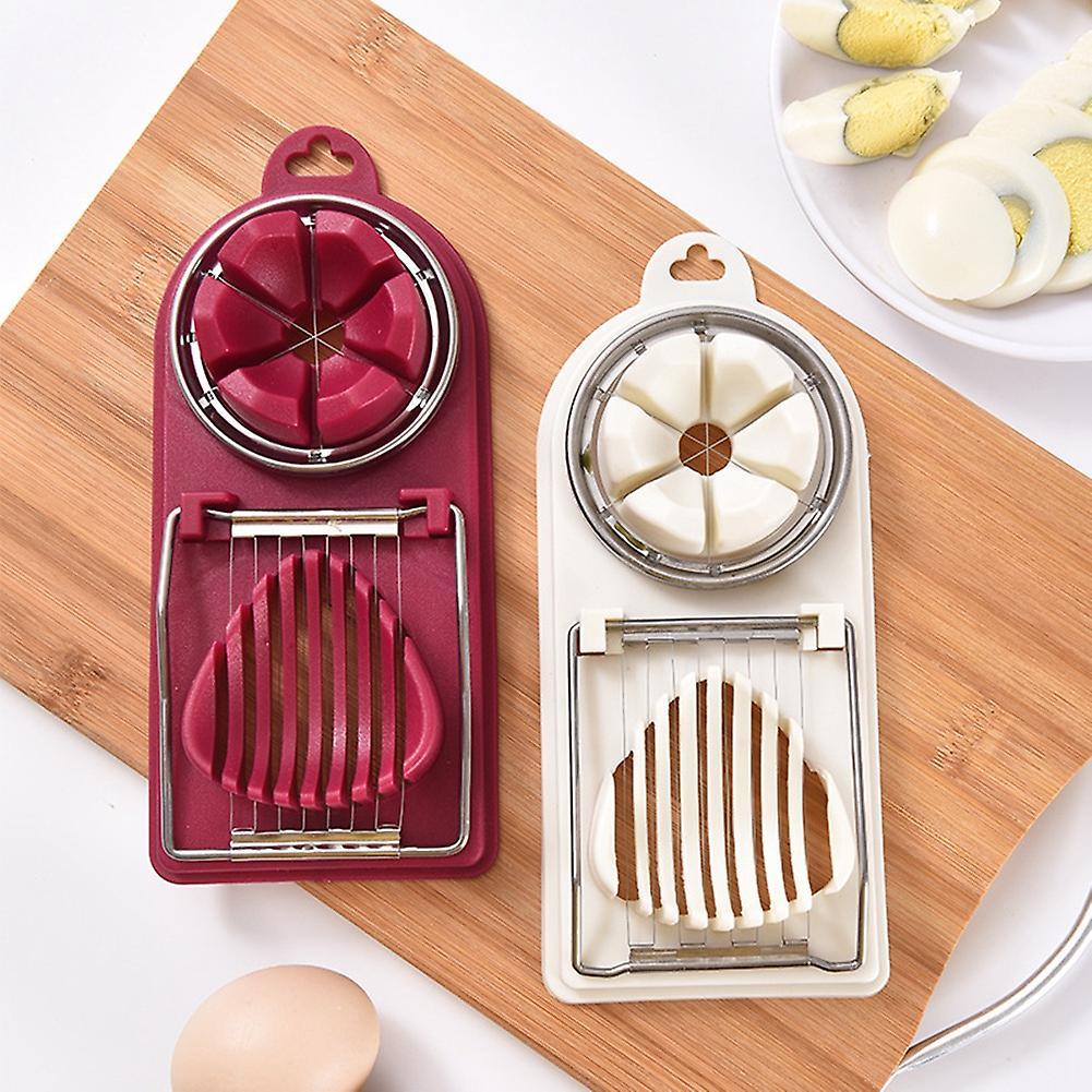 Multifunctional Egg Cutter Egg Slicer Sectioner Cutter Mold