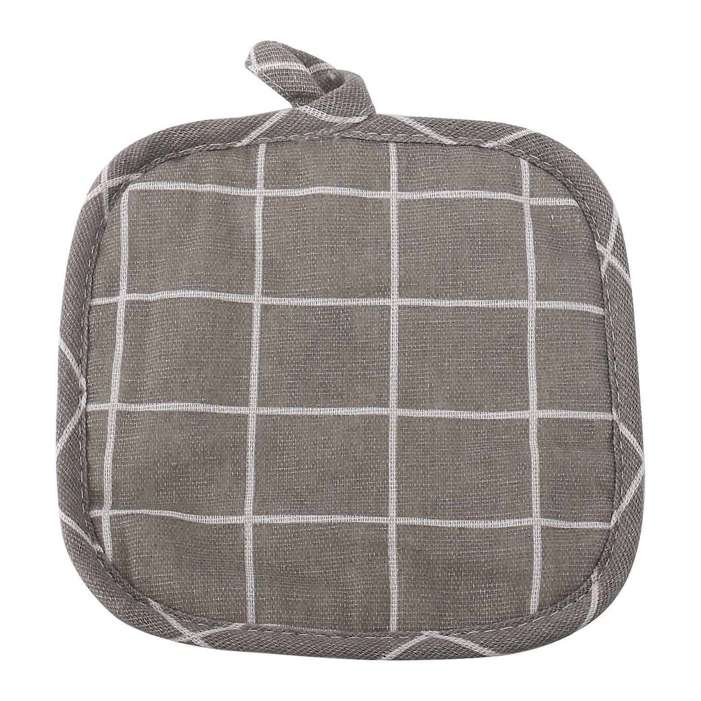 6 Pieces Cotton Pot Holders Machine Washable Heat Resistant Potholder