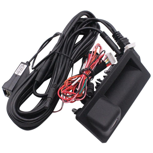 Rgb Rearview Camera with Trunk Switch for Jetta Mk5 5 Mk6 Vi Tiguan