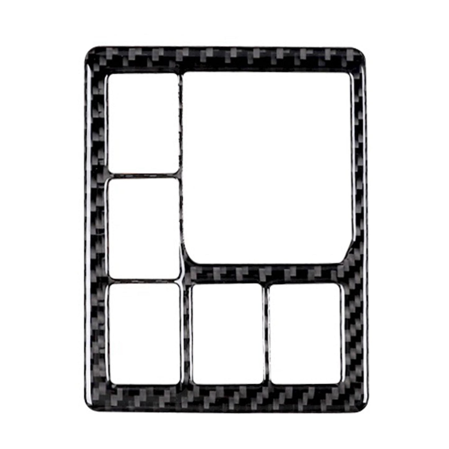 Car Headlight Switch Button Frame Trim Adjustment Cover Sticker