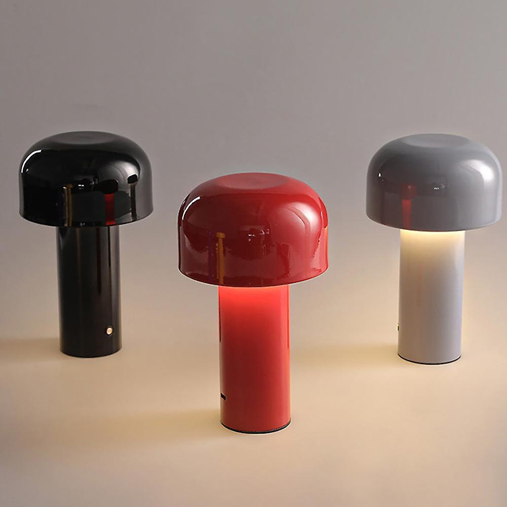 Portable Led Table Lamp Mushroom Lamp Wireless Touch Night Light A
