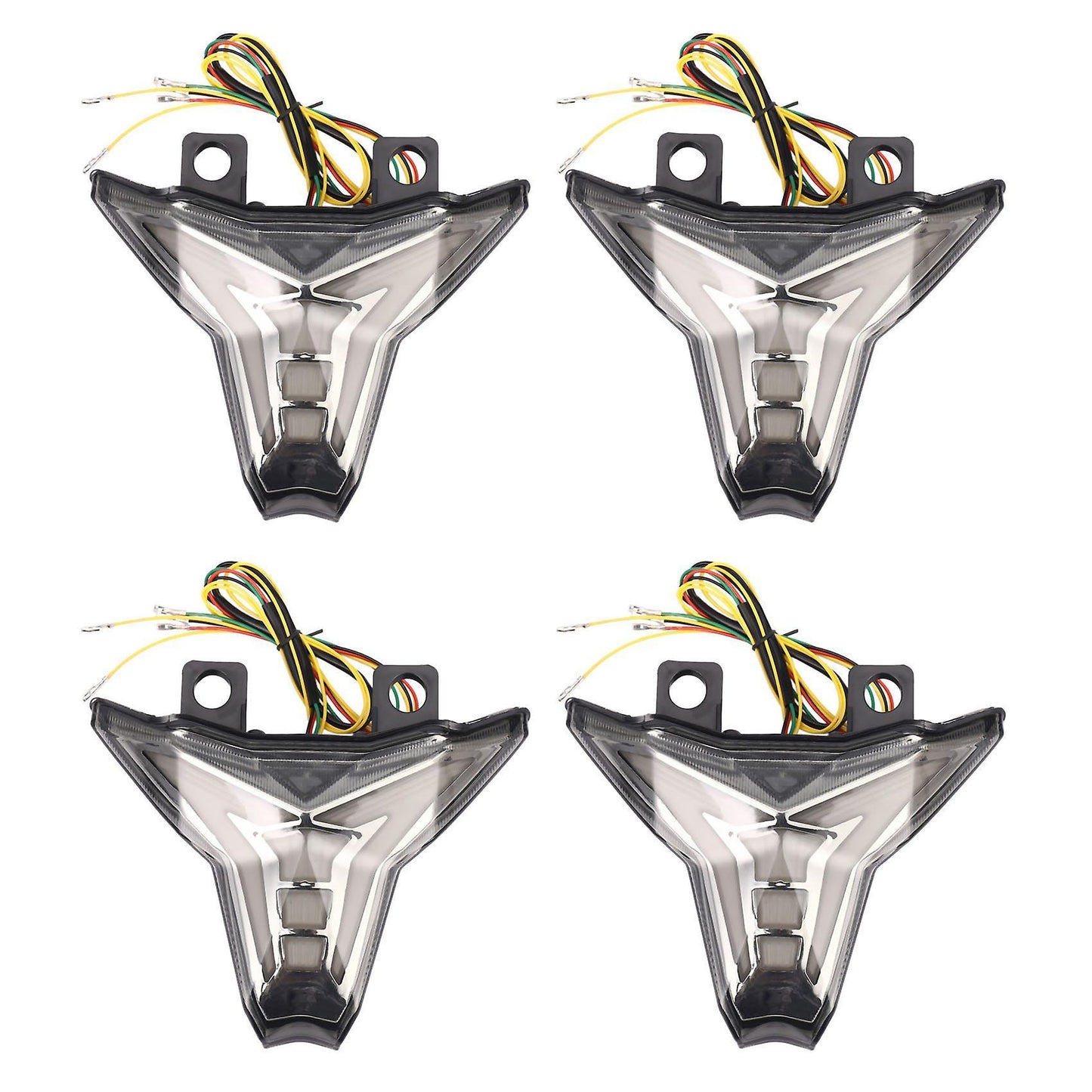 Motorcycle Led Rear Lights Rear Brake Light Steering Signal Assembly