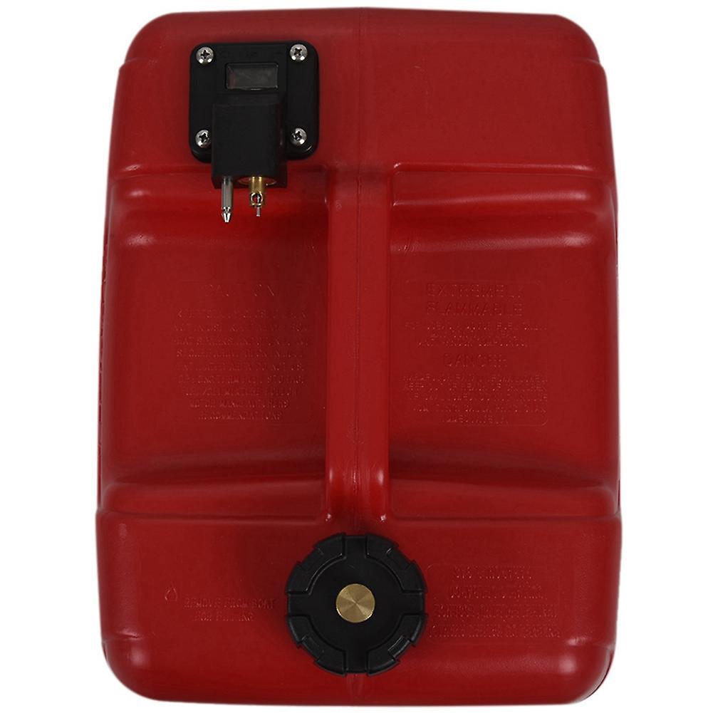 12l Marine Outboard Fuel Tank with Connector Red Plastic Anti-static