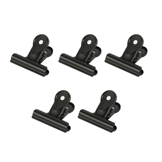 5 Pcs Metal Clips Invoice Bill Paper Clip for School Office Supplies