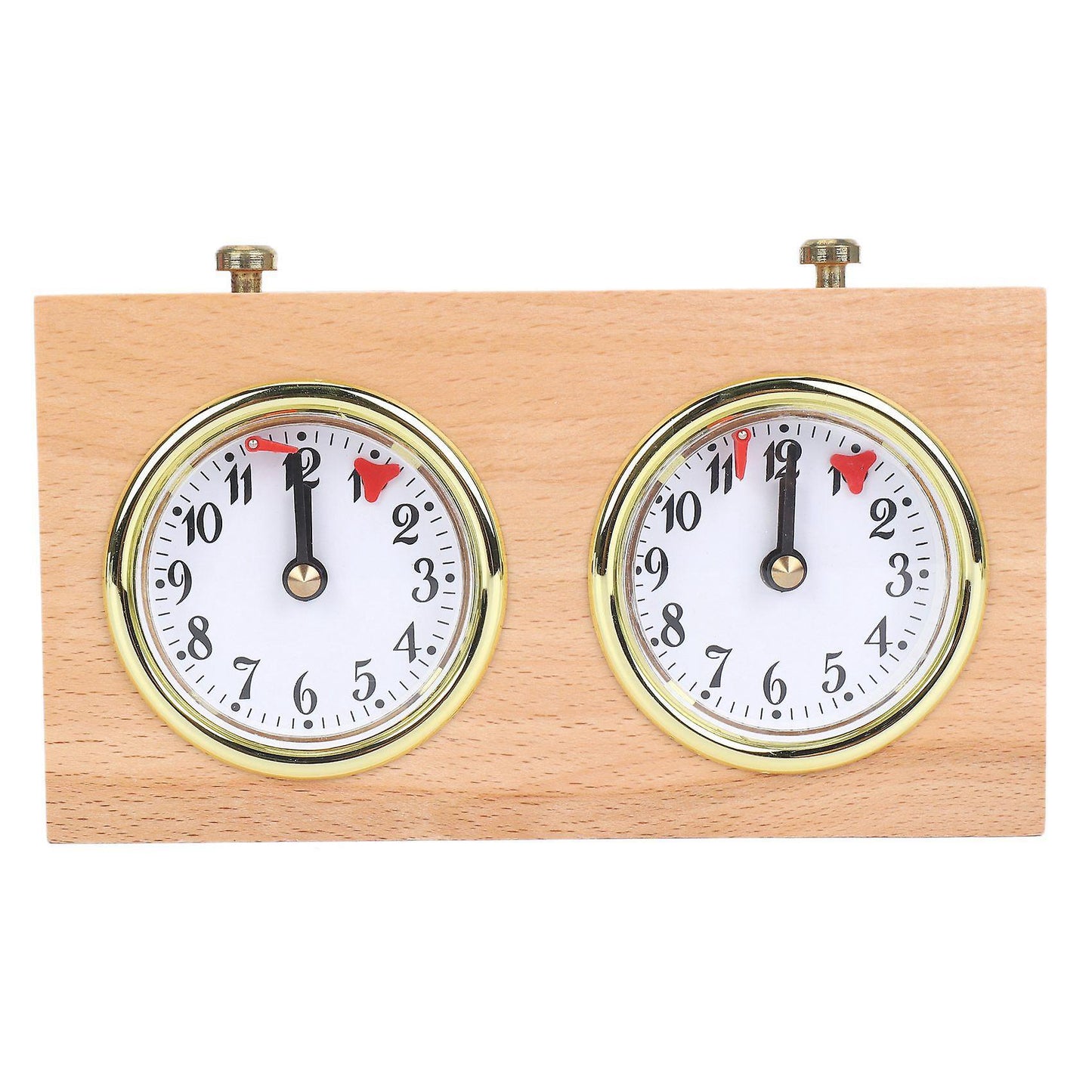 2x Digital International Chess Clock,wooden Count Up Down Chess Timer