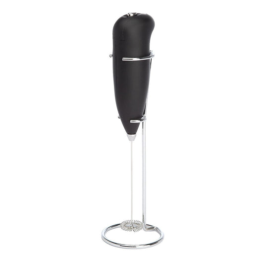 Milk Frother with Stand Handheld for Coffee Frappe Bulletproof Matcha