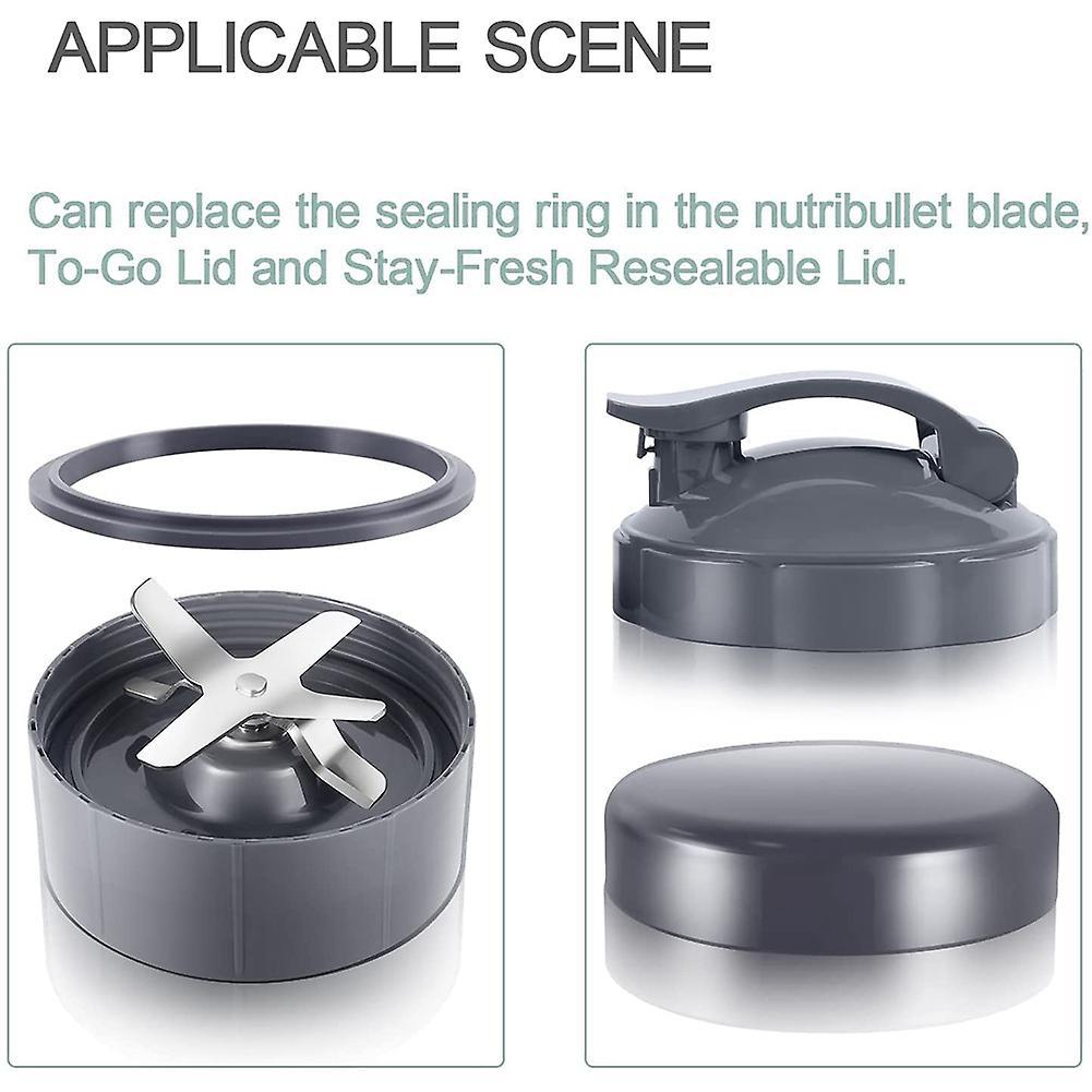 6 Pcs Gasket Replacement, Parts for Nutribullet Pro Blender 900w