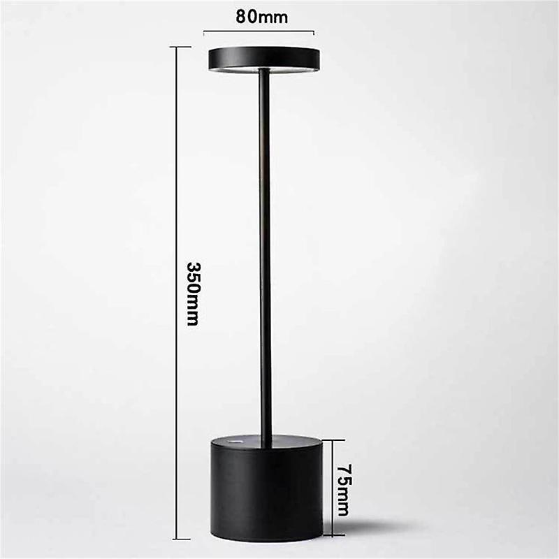 Led Bar Table Lamp Rechargeable Battery Desk Lamp Home Decor C