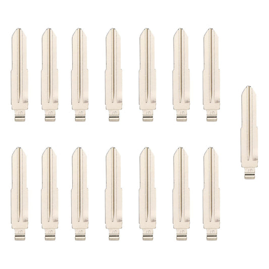 15pcs Remote Key Uncut 07 Key Blade for Mitsubishi Asx Pajero