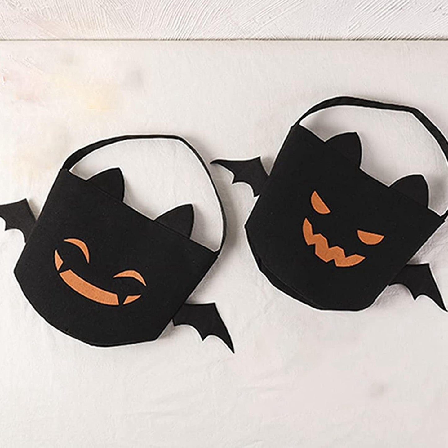 Halloween Trick Or Treat Bag Reusable Canvas Bag-b
