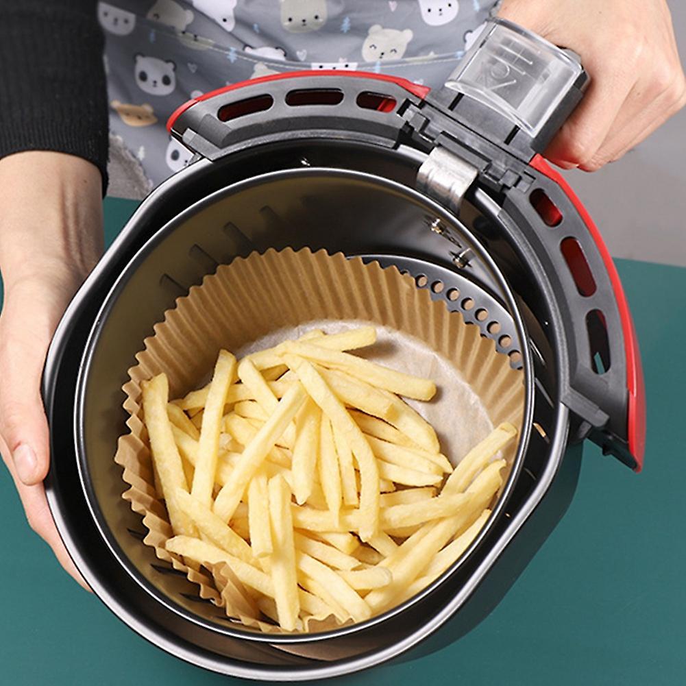 30pcs Air Fryer Parchment Paper Non-stick Baking Mat for Kitchen