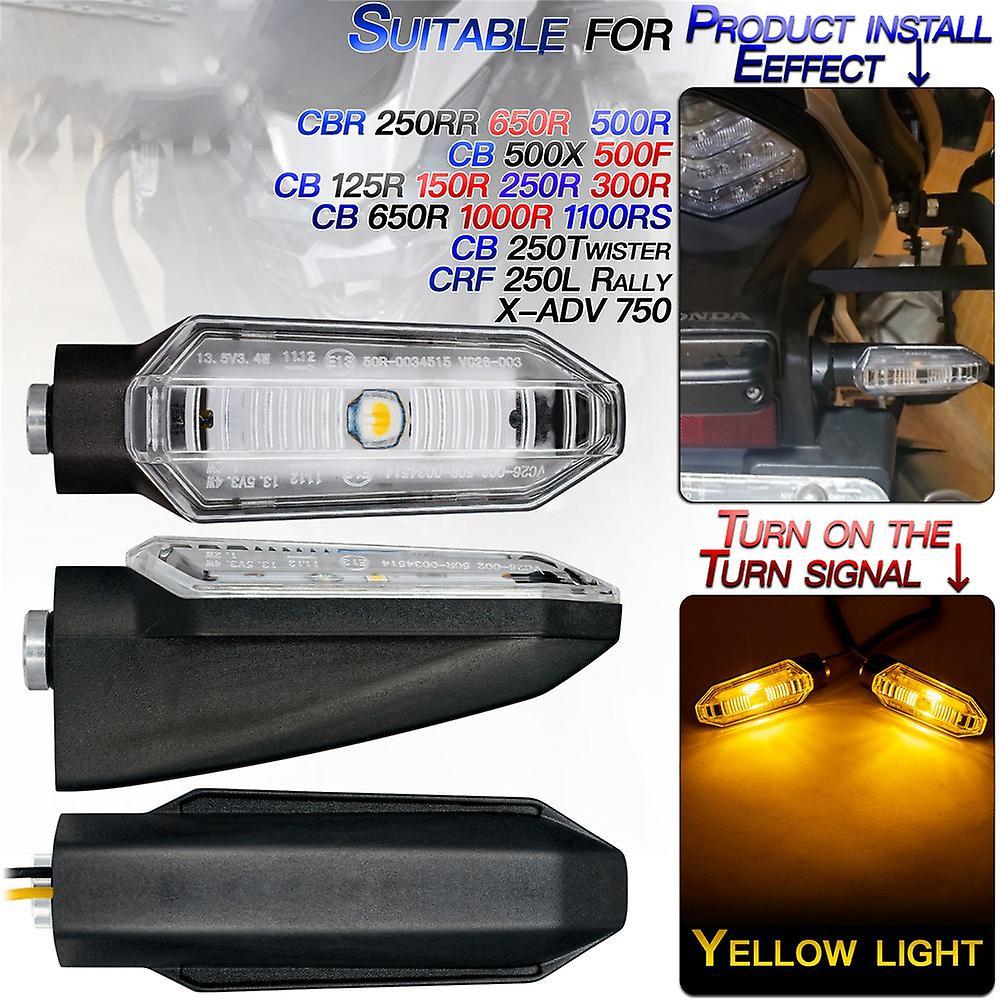 Motorcycle Led Turn Lights Indicator for Honda Cb125/cbr650r/cbf