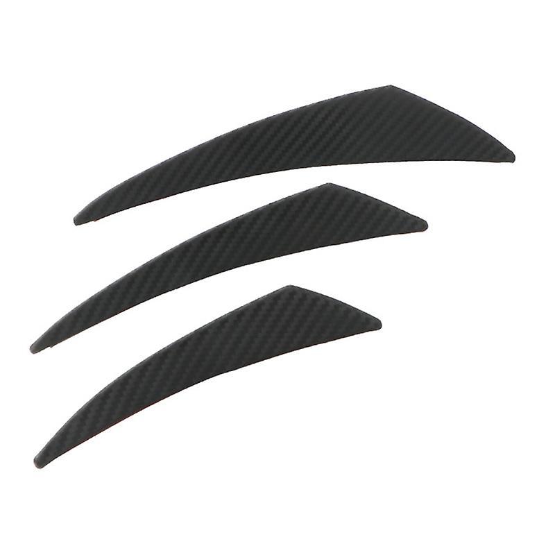 New Car Lip Splitter Carbon Fiber Style Front Bumper Body Spoilers