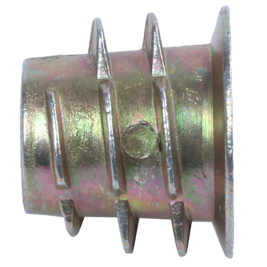 30 Pcs M6x10mm Hex Socket Screw In Thread Insert Nut for Wood