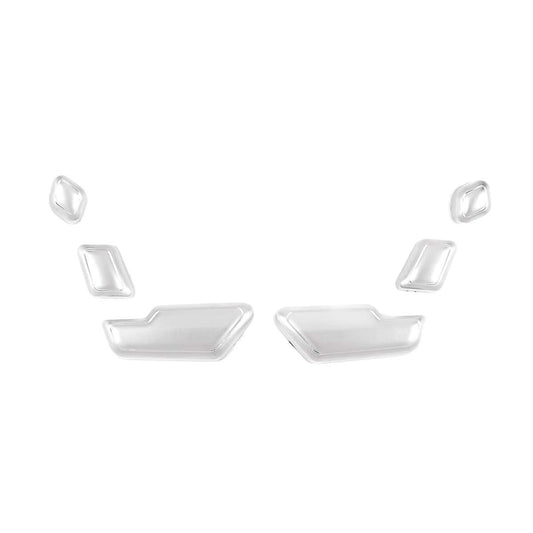 For Benz C Gl Gla Silver Chrome Seat Adjust Button Switch Cover Trim