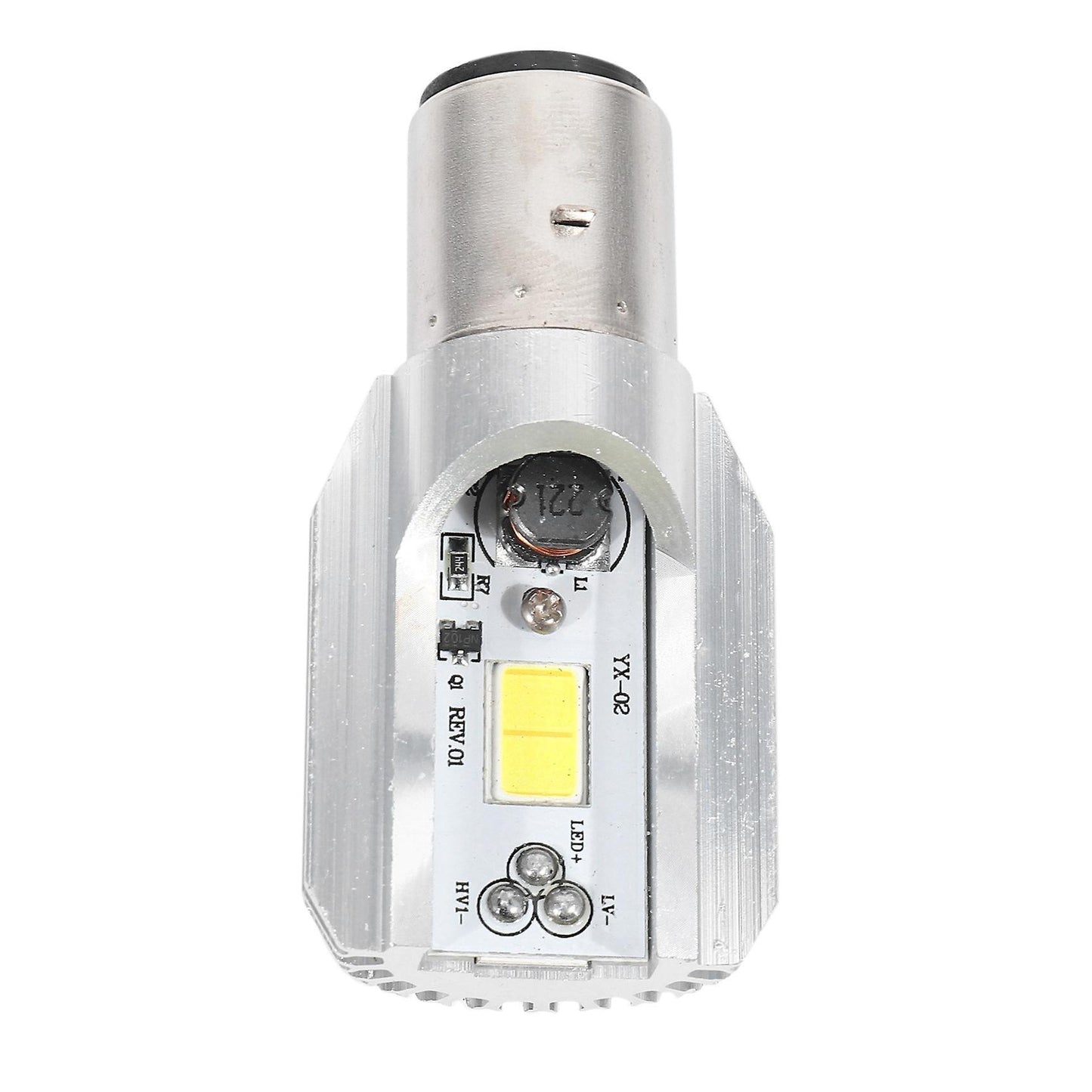 Led Headlight 1200 Lumens White H6 Ba20d Cob 12w Led Bulb