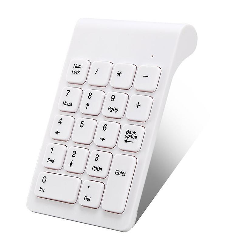 Wireless 2.4ghz 18 Keys Numeric Keyboard for Laptop Pc & Mac Black