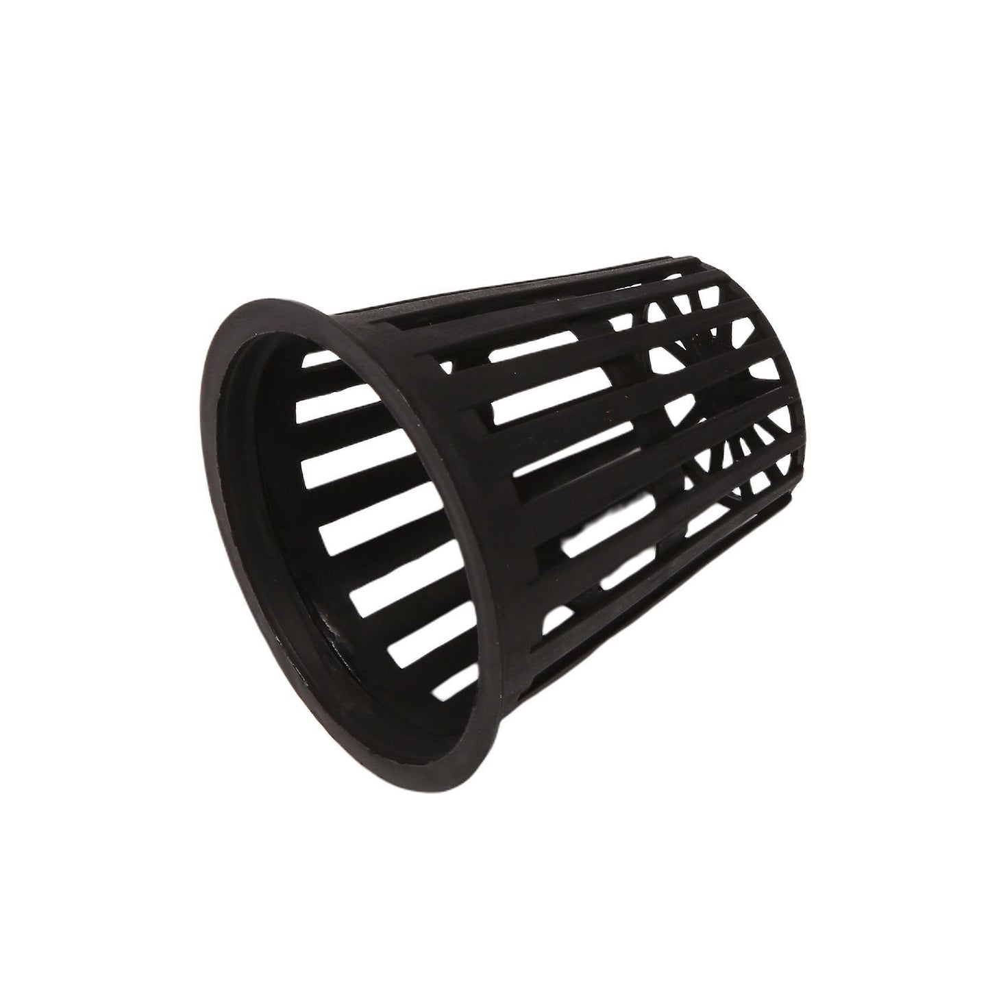 10 Pieces Of Plant Tray Plasticnursery Basket Garden Balcony (black)