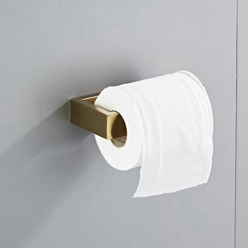 4pcs Bathroom Hardware Accessories Set Towel Bar+toilet Paper Holder