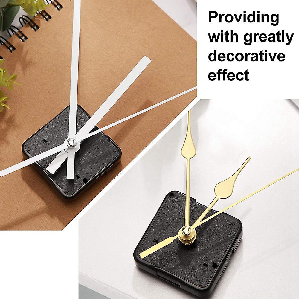 4 Pcs Wall Quartz Clock Movement Diy Mechanism Repair Replacement