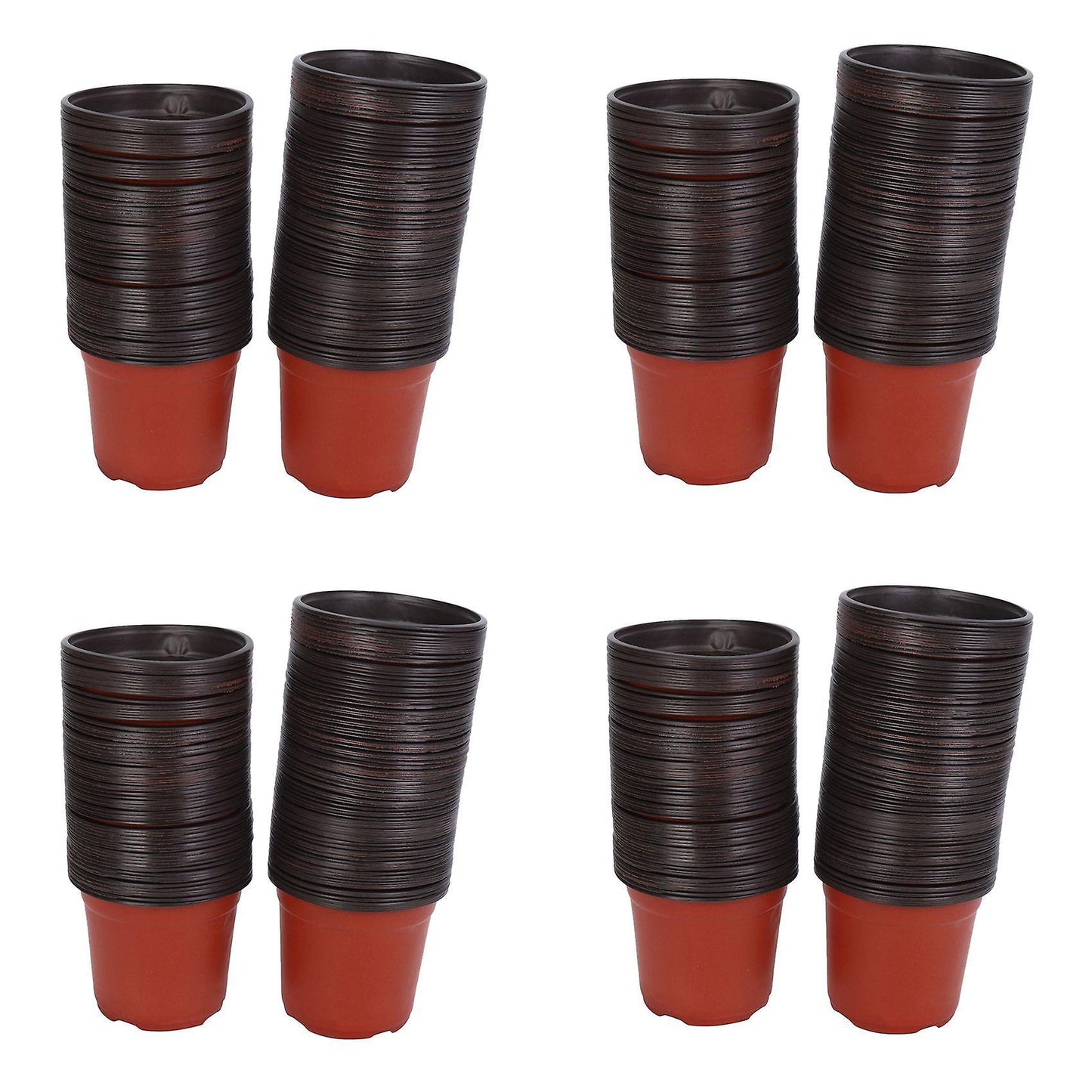 150pcs 4.72 Inch Flower Seedlings Nursery Supplies Planter Pot
